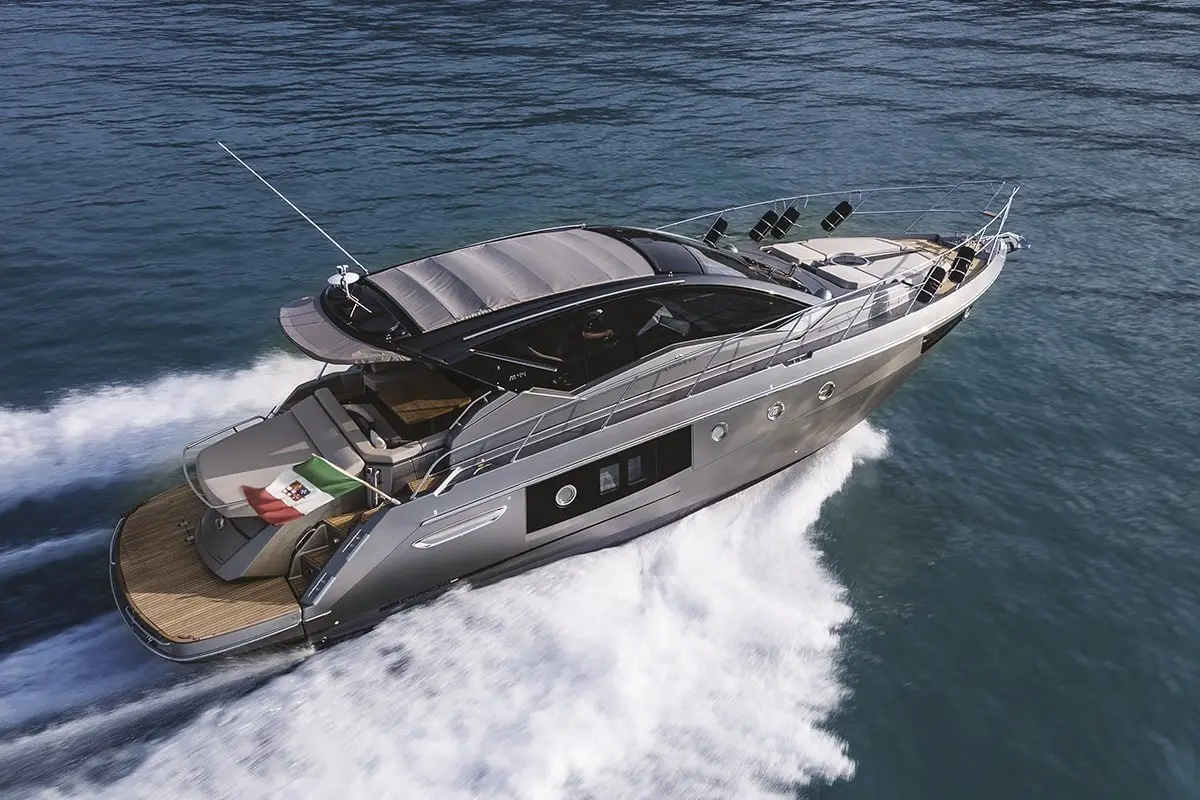 Cranchi M44 HT, salon — Barcelona Yacht Rental, Barcelona. Sitges swims and sunset light, easy 14m comfort